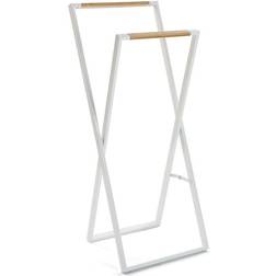 BigBuy Home Toallero De Pie Pua Blanco 45 x 110 cm