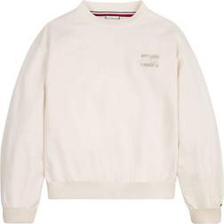 Tommy Hilfiger Natural Dye Script Sweatshirt - Ancient White (KG0KG06779YBH-YBH)