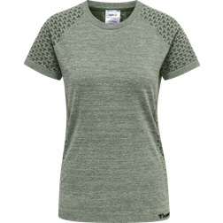 Hummel CI Seamless T-shirt W - Thyme Melange