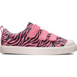 Clarks Kid's City Vibe - Pink Combi