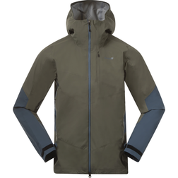 Bergans Rabot V2 3L Jacket - Green Mud/Orion Blue