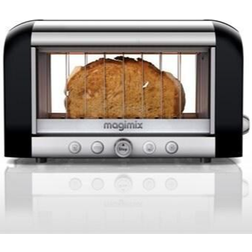 Magimix Toaster Vision Panoramique Noir 11541 2 Tranches 1450 Watt 8 Niveaux De Dorage