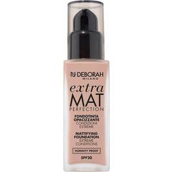 Deborah Milano Extra Mat Perfection fondotinta fluido Spf20 N.01 fair