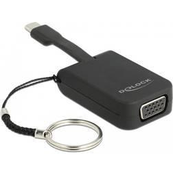 DeLock USB C-VGA M-F 0.3m