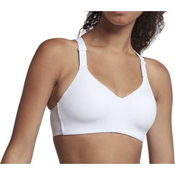 Nike Dri-FIT Rival High-Support Sports Bra - White/White/Pure Platinum