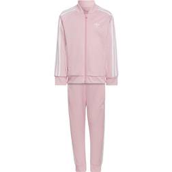 Adidas Kid's Adicolor SST Tracksuit - True Pink/White (HC9443)