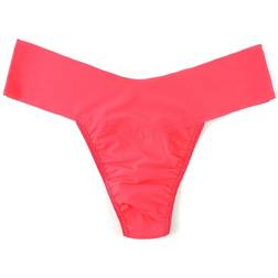 Hanky Panky Breathe Natural Rise Thong - Vivid Coral