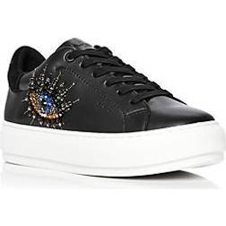 Kurt Geiger Laney Rhinestone Eye W - Black Leather