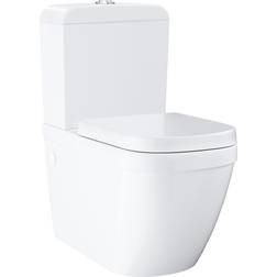 Grohe WC à poser Euro Ceramic 39462000 Avec réservoir Abattant softclose Rimless Blanc alpin