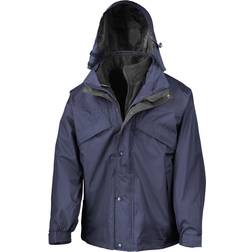 Result 3 In 1 Zip & Clip StormDri Jacket - Navy Blue