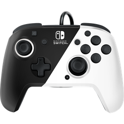 PDP Faceoff Deluxe Audio Wired Controller Black/White Controller Nintendo Switch