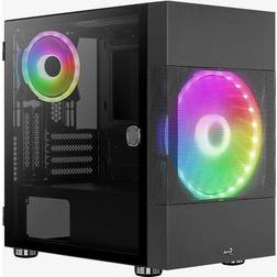 AeroCool Cube Atomic V2 (Black/Transparent)