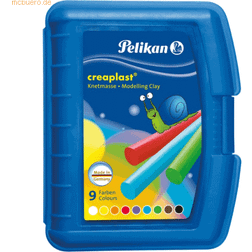 Pelikan Modelling Clay Creaplast 9 Colors 300g