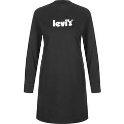 Levi's LS Graphic Knit Dress - Black