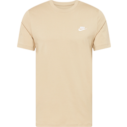 Nike Sportswear Club T-shirt - Limestone/White