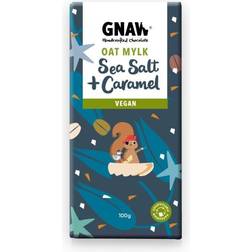 Sea Salt & Crunchy Caramel Oat Mi!lk Chocolate Bar 100g