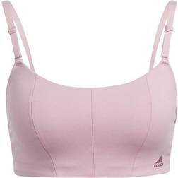 Adidas Yoga Studio Light-Support Bra - Magic Mauve