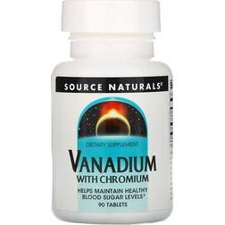 Source Naturals Vanadium with Chromium 90 Tablets