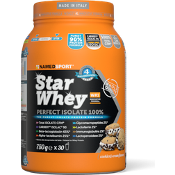 Namedsport Named Sport Star Whey Isolate 750g Cookie&cream One Size Orange