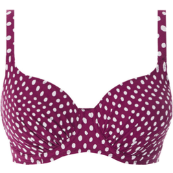 Fantasie Santa Monica Full Cup Bikini Top - Garnet