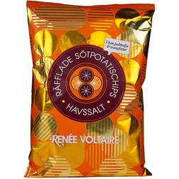 Renée Voltaire Ribbed Sweet Potato Chips Sea Salt 125g