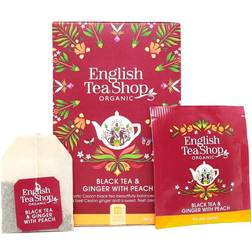 English Tea Shop Black Tea & Ginger with Peach 40g 20Stk.