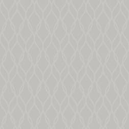 Arthouse Sequin Trellis Grey/Silver Wallpaper