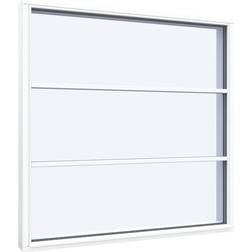 Sparvinduer FK0103 Træ Fast vindue Vindue med 2-lags glas 150x100cm