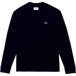 Lacoste Crew Neck Pima Cotton Jersey T-shirt - Navy Blue