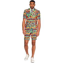 OppoSuits Abstractive Shorts Jakkesæt 56