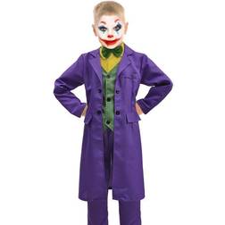 Ciao Joker Costume déguisement garçon Original DC Comics (Taille 8-10 Ans) Boys, 11702.8-10, Purple, Green, Yellow