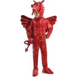 Bristol Novelty Childrens/Kids Dragon Costume (L) (Red)