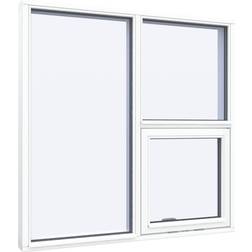 Sparvinduer FT0210 Træ Tophængte vinduer Vindue med 2-lags glas 160x130cm