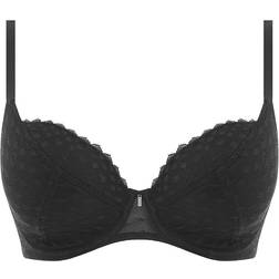 Freya Signature Padded Plunge Bra - Black