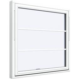 Sparvinduer SV0107 Træ Tophængte vinduer Vindue med 2-lags glas 90x120cm