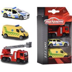 Majorette Volvo SOS 3 Pieces Set