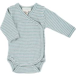 Serendipity Newborn Wrap Body - Lake/Offwhite (P876)