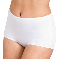 Miss Mary Basic Boxer Briefs - White