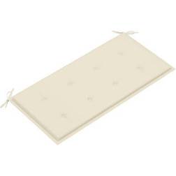 vidaXL - Stolsdyna Beige (100x50cm)