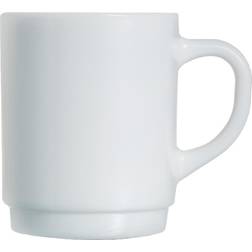 Arcoroc Opal Stackable Mug 25cl 6pcs