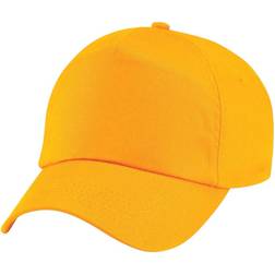 Beechfield Unisex Plain Original 5 Panel Baseball Cap - Gold