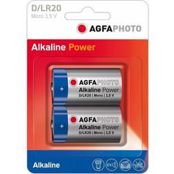 AGFAPHOTO Alkaline Power D 2-pack