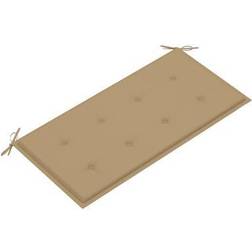 vidaXL - Cuscino per sedia Beige (100x50cm)