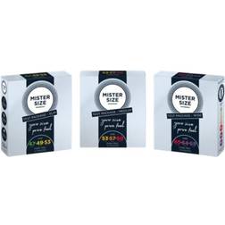 Mister Size Pure Feel Trial 47-49-53mm 3-pack