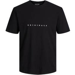 Jack & Jones Regular Fit Logo T-shirt - Black/Black