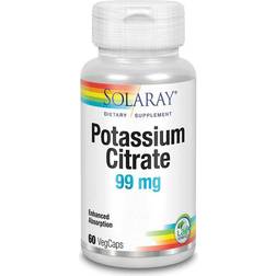 Solaray Potassium Citrate 99mgr 60 Units One Size