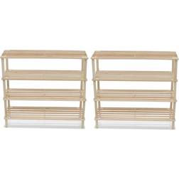 vidaXL - Shoe Rack 74x67.5cm