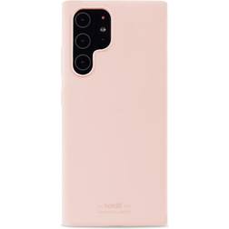 Holdit Silikonikuori Blush Pink Galaxy S22 Ultra