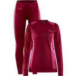 Craft Core Dry Baselayer Set Women - Red