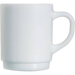 Arcoroc Opal Stackable Mug 29cl 6pcs